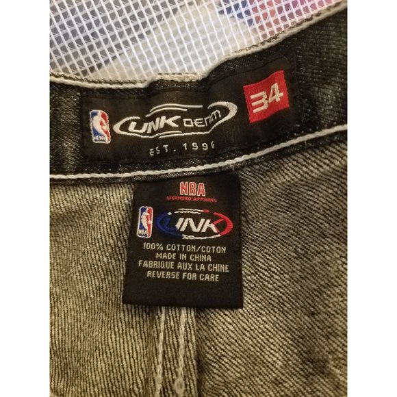 NBA Cleveland Cavaliers Unk Denim Jeans Size 34 - Picture 5 of 10